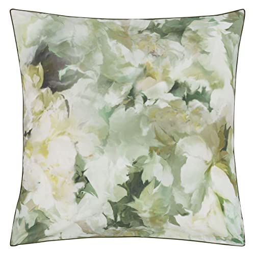 Designers Guild Celadon Day Flowers Kissenbezug, Perkal-Baumwolle, 65 x 65 cm von ESSIX