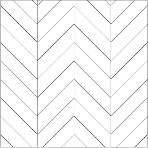 ESSMOKO 53 * 950cm Modernes geometrisches Muster Vertikale Streifen PVC Tapete Bekleidungsgeschäft Schlafzimmer Wohnzimmer Hintergrundbild Schwarz und Weiß 53 * 950cm von ESSMOKO