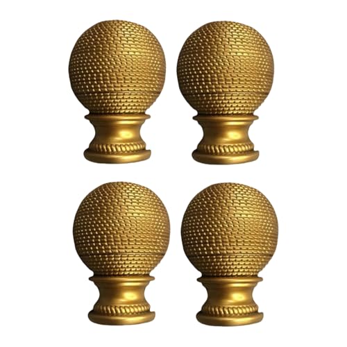 Gardinenstange Endstück 28mm Kunststoff Gold Kopf Römische Stange Ende Dekoration Zubehör Gold 28mm Gardinenstange Endstück 28mm Kunststoff Gold Kopf Römische Stange Ende Dekoration Zubehör Gold 28mm von ESSMOKO