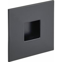 Estamp - Griffmuschel Geometrix 73x73mm - Muschelgriff quadratisch - Griff mit Rahmen zum Einlassen - Zinkdruckguss schwarz matt Estamp - Griffmuschel Geometrix 73x73mm - Muschelgriff quadratisch - Griff mit Rahmen zum Einlassen - Zinkdruckguss schwarz matt von ESTAMP