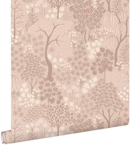 ESTAhome Tapete Bäumen und Blumen Altrosa 50 x 900 cm ESTAhome Tapete Bäumen und Blumen Altrosa 50 x 900 cm von ESTAhome. NL