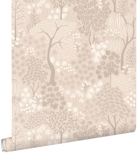 ESTAhome Tapete Bäumen und Blumen Beige 50 x 900 cm ESTAhome Tapete Bäumen und Blumen Beige 50 x 900 cm von ESTAhome. NL