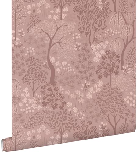 ESTAhome Tapete Bäumen und Blumen Terrakottarosa 50 x 900 cm ESTAhome Tapete Bäumen und Blumen Terrakottarosa 50 x 900 cm von ESTAhome. NL