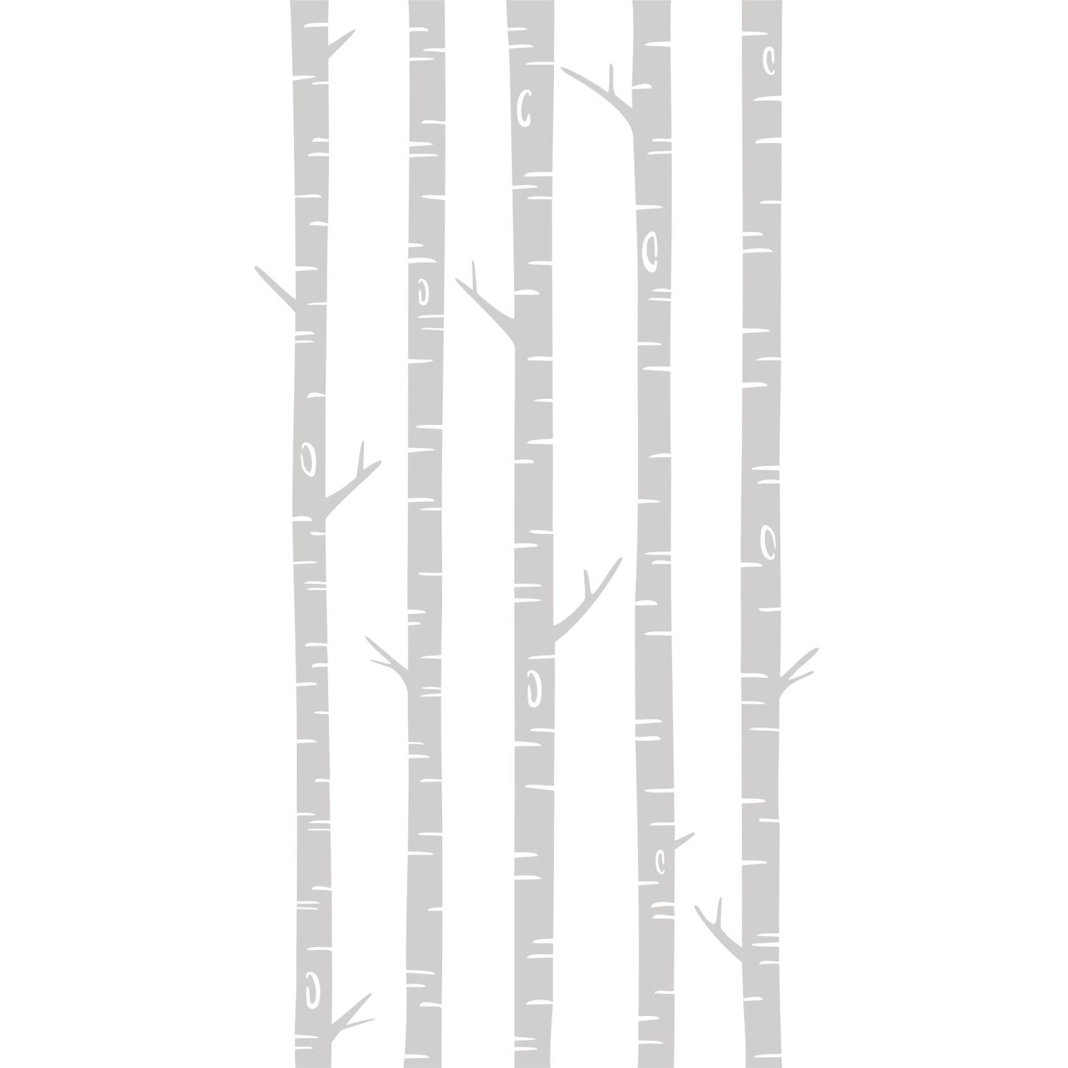 ESTAhome Fototapete Birkenstämme Grau 150 x 279 cm 158924 ESTAhome Fototapete Birkenstämme Grau 150 x 279 cm 158924 von ESTAhome