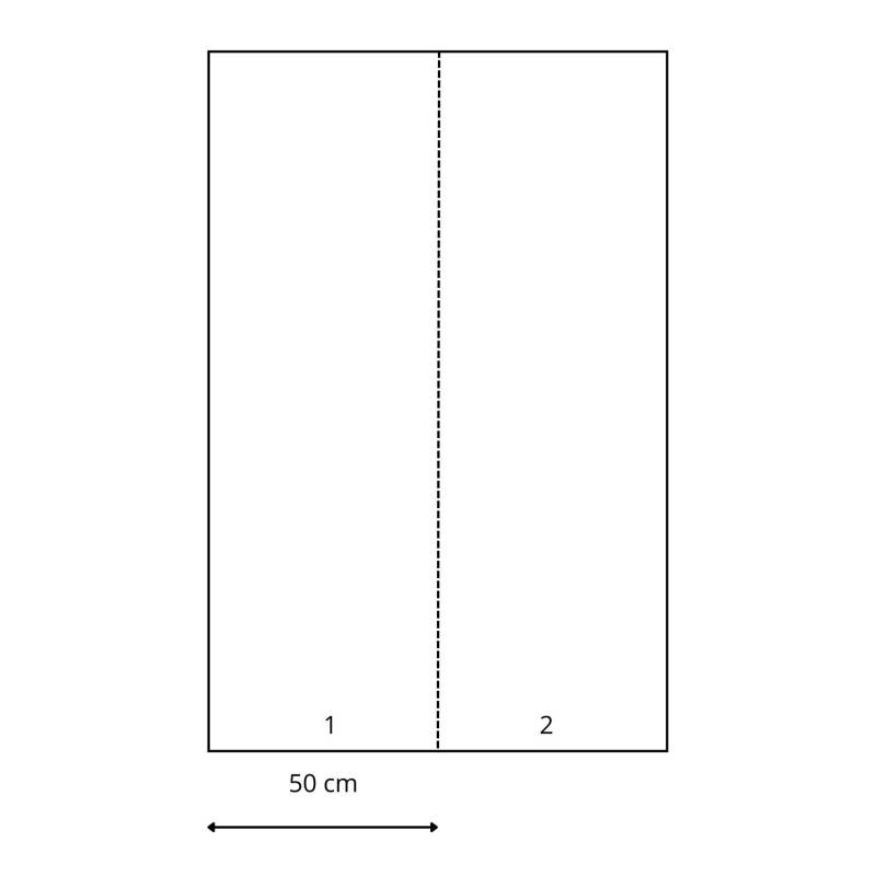 ESTAhome Fototapete Halbhohe Wandverkleidung Dunkelblau 100 x 279 cm 159236 von ESTAhome