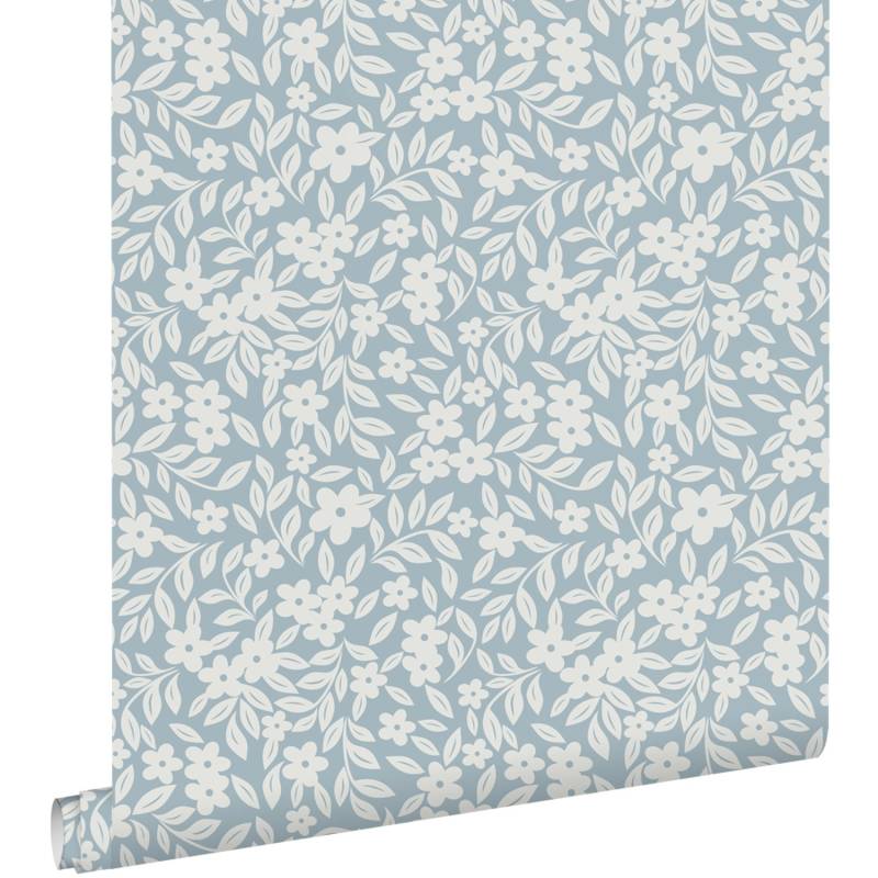 ESTAhome Tapete Blumen Blau 50 X 900 Cm 131440 ESTAhome Tapete Blumen Blau 50 X 900 Cm 131440 von ESTAhome