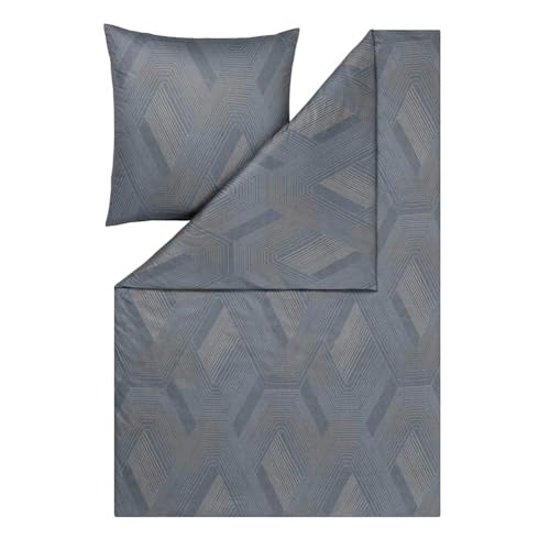 ESTELLA Atelier Mako-Interlock-Jersey Bettwäsche-Garnitur Quinn Farbe Graphit Größe 155x200 + 80x80 cm ESTELLA Atelier Mako-Interlock-Jersey Bettwäsche-Garnitur Quinn Farbe Graphit Größe 155x200 + 80x80 cm von ESTELLA