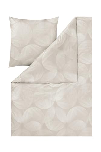 ESTELLA Bettwäsche Dora Mako Interlock Jersey (Natur 230, 1 x 80x80 + 1 x 135x200 cm) von ESTELLA