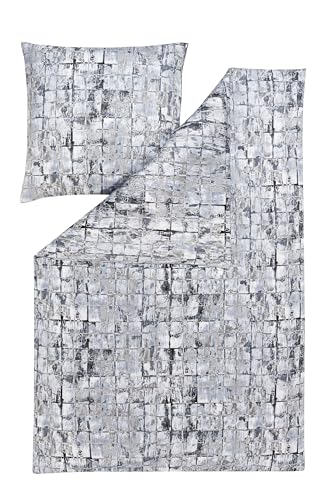 ESTELLA Bettwäsche Konstantin Mako Interlock Jersey (1 x 80x80 + 1 x 135x200 cm) von ESTELLA