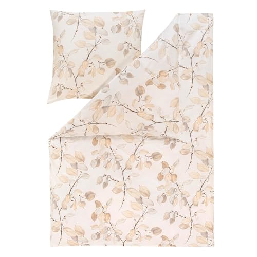 ESTELLA Feinflanell Bettwäsche Pinzolo Sand 1 Bettbezug 155 x 220 cm + 1 Kissenbezug 80 x 80 cm ESTELLA Feinflanell Bettwäsche Pinzolo Sand 1 Bettbezug 155 x 220 cm + 1 Kissenbezug 80 x 80 cm von ESTELLA