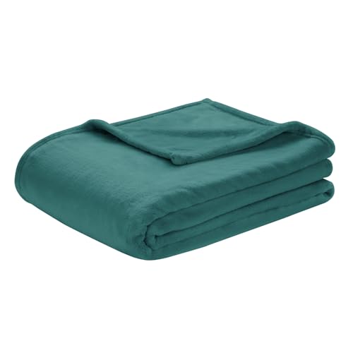 ESTELLA Kuscheldecke Polarflausch | Cyan | Flauschige Microfaser-Flanelldecke ideal für die Couch | 150x200 cm | direkt vom Hersteller... von ESTELLA