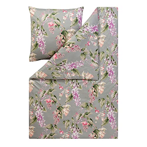 ESTELLA Mako Interlock Jersey Bettwäsche Kalea khaki 1 Bettbezug 135 x 200 cm + 1 Kissenbezug 80 x 80 cm ESTELLA Mako Interlock Jersey Bettwäsche Kalea khaki 1 Bettbezug 135 x 200 cm + 1 Kissenbezug 80 x 80 cm von ESTELLA