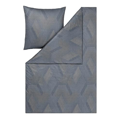 ESTELLA Mako Interlock Jersey Bettwäsche Quinn Graphit 1 Bettbezug 155 x 220 cm + 1 Kissenbezug 80 x 80 cm ESTELLA Mako Interlock Jersey Bettwäsche Quinn Graphit 1 Bettbezug 155 x 220 cm + 1 Kissenbezug 80 x 80 cm von ESTELLA