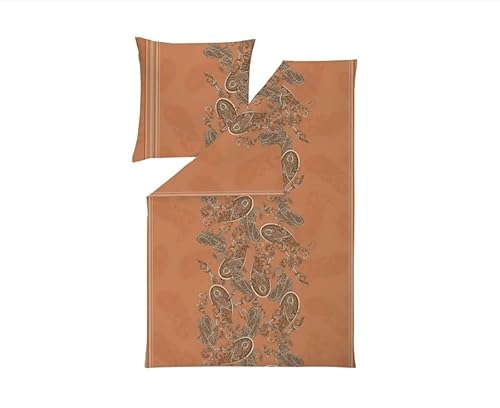 ESTELLA Mako Interlock Jersey Bettwäsche Raya 135 x 200 cm /80 x 80 cm 6519001-370 Farbe Terracotta ESTELLA Mako Interlock Jersey Bettwäsche Raya 135 x 200 cm /80 x 80 cm 6519001-370 Farbe Terracotta von ESTELLA