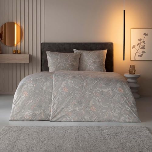 ESTELLA Mako Jersey Bettwäsche 155x220 Amelie Natur Ornamente Paisley 6346-230 ESTELLA Mako Jersey Bettwäsche 155x220 Amelie Natur Ornamente Paisley 6346-230 von ESTELLA