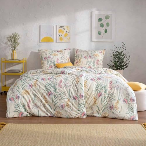 ESTELLA Mako Jersey Bettwäsche 155x220 Lyra Natur Wiesenblumen Gräser 6617-230 ESTELLA Mako Jersey Bettwäsche 155x220 Lyra Natur Wiesenblumen Gräser 6617-230 von ESTELLA