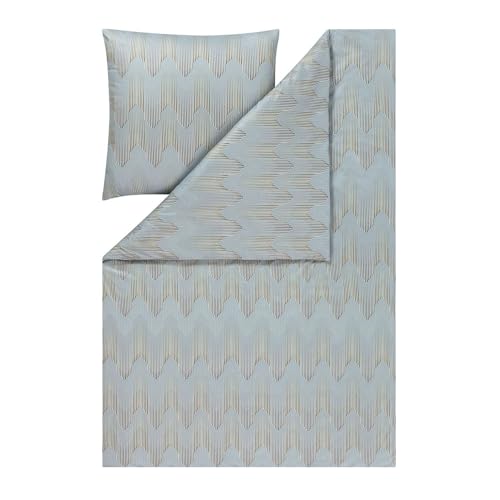ESTELLA Mako Jersey Interlock Bettwäsche Cielo Farbe: 810/grau 135x200 + 80x80 cm ESTELLA Mako Jersey Interlock Bettwäsche Cielo Farbe: 810/grau 135x200 + 80x80 cm von ESTELLA