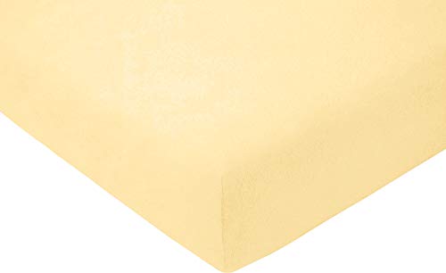 ESTELLA Spannbetttuch Samt Velours | Natur | Frottee | 200x200 cm | passend für Matratzen 180-200 cm (Breite) x 200 cm (Länge) | trocknerfest und bügelfrei | 80% Baumwolle 20% Polyester ESTELLA Spannbetttuch Samt Velours | Natur | Frottee | 200x200 cm | passend für Matratzen 180-200 cm (Breite) x 200 cm (Länge) | trocknerfest und bügelfrei | 80% Baumwolle 20% Polyester von ESTELLA