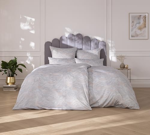 ESTELLA Satin de Luxe Bettwäsche Ola (1 x 40x80 + 1 x 80x80 + 1 x 135x200 cm) von ESTELLA