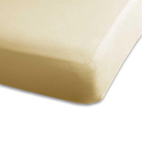 ESTELLA Spannbetttuch Feinjersey | Natur von ESTELLA