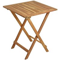 Estexo - Balkontisch Klapptisch Holztisch 60x60x73 cm Gartentisch Holz Tisch Akazienholz von ESTEXO