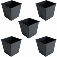 Blumentopf Einsatz Pflanztopf 5er Set Anzuchttopf Kunststoff Blumenkübel von ESTEXO