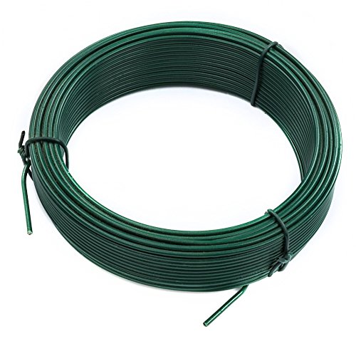 ESTEXO Bindedraht 2,0 mm x 25 m, verzinkt in Moosgrün RAL 6005 ESTEXO Bindedraht 2,0 mm x 25 m, verzinkt in Moosgrün RAL 6005 von ESTEXO