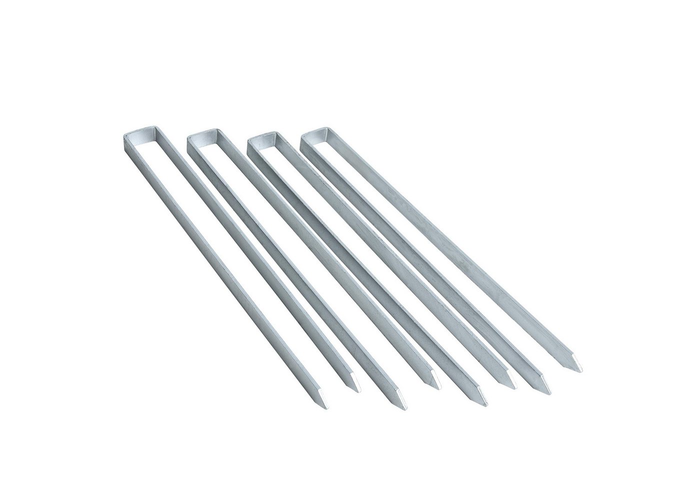 ESTEXO Bodenanker Erdanker 4er Set 40cm Erdspieß Metall Erdnagel Bodennagel Rosenbogen ESTEXO Bodenanker Erdanker 4er Set 40cm Erdspieß Metall Erdnagel Bodennagel Rosenbogen von ESTEXO