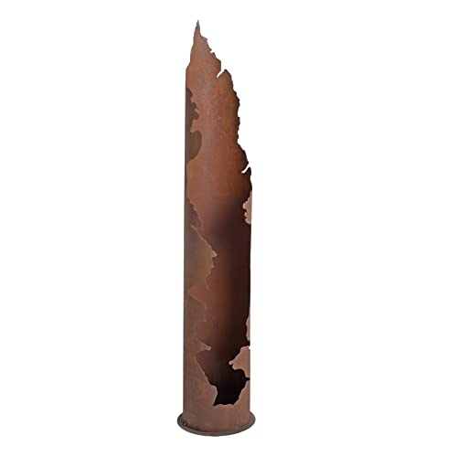 ESTEXO Dekosäule Rostsäule Gartendeko Edelrost Säule Pflanzsäule Rost Garten Blumensäule 150 cm von ESTEXO