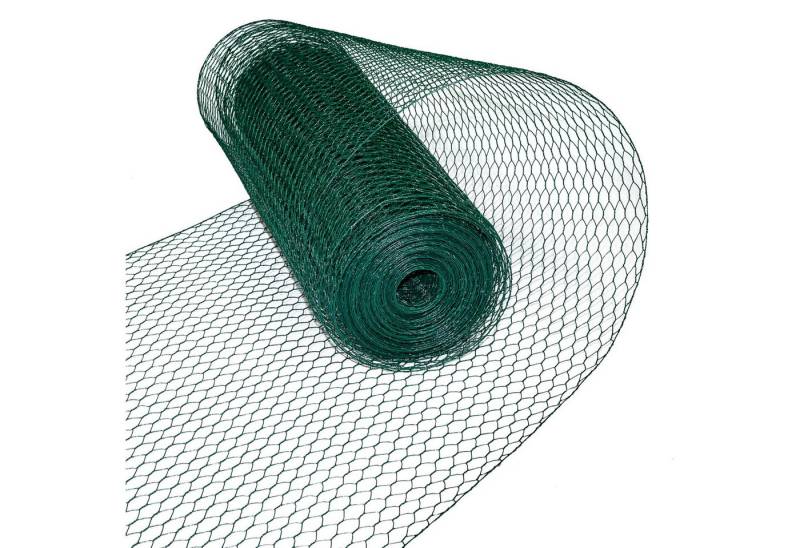 ESTEXO Gartenzaun Sechseckgeflecht Volierendraht Hasendraht 0,50 x 25 m Drahtzaun Zaun ESTEXO Gartenzaun Sechseckgeflecht Volierendraht Hasendraht 0,50 x 25 m Drahtzaun Zaun von ESTEXO