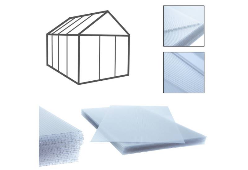 ESTEXO Hohlkammerplatte Doppelstegplatten Gewächshaus 14x Polycarbonat Stegplatten ESTEXO Hohlkammerplatte Doppelstegplatten Gewächshaus 14x Polycarbonat Stegplatten von ESTEXO