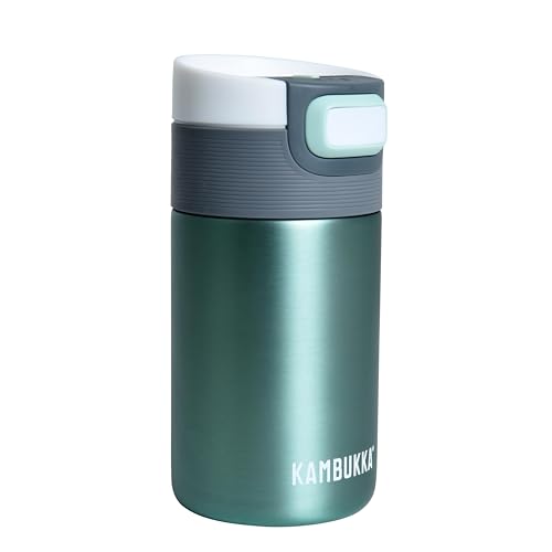 ESTEXO Kambukka Etna Thermobecher Kaffeebecher 300 ml Isolierbecher to Go Becher Grün von ESTEXO