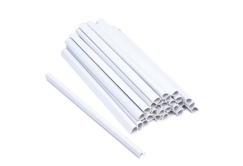 ESTEXO Sichtschutzbefestigung Befestigungsclips Sichtschutzstreifen 30 x PVC Clip Sichtschutz Gart von ESTEXO