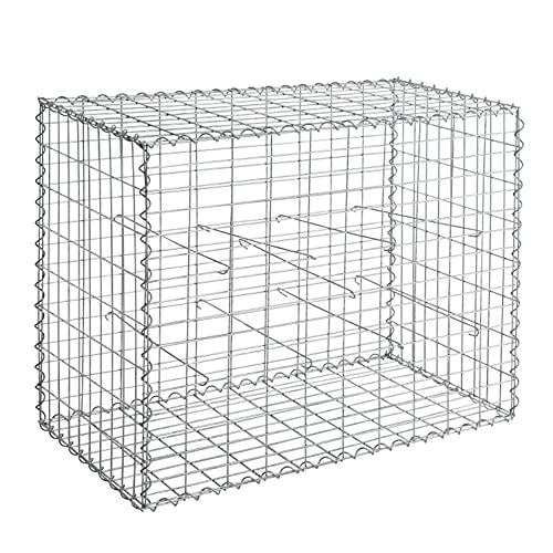 ESTEXO Steingabione Gabione Drahtkorb Metallkorb Steinkorb Wand Mauer 100x80x50 cm ESTEXO Steingabione Gabione Drahtkorb Metallkorb Steinkorb Wand Mauer 100x80x50 cm von ESTEXO