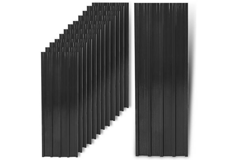 ESTEXO Trapezblech Profilblech anthrazit 12 Stück Metallblech Dachblech Stahlblech von ESTEXO