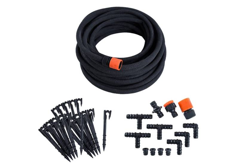 ESTEXO Tropfschlauch Perlschlauch Gartenschlauch 50 m Schlauch Set Bewässerungsschlauch ESTEXO Tropfschlauch Perlschlauch Gartenschlauch 50 m Schlauch Set Bewässerungsschlauch von ESTEXO