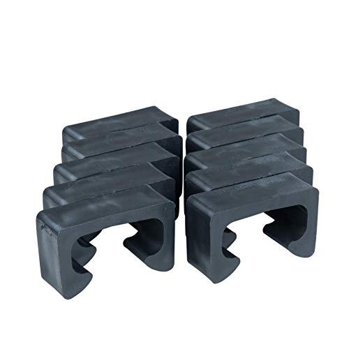ESTEXO Verbinder Gartenmöbel Lounge 10 Stück Clips Klammern Rattan Polyrattan Möbel Set Verbindungsklammern Kunststoff Klemmen ESTEXO Verbinder Gartenmöbel Lounge 10 Stück Clips Klammern Rattan Polyrattan Möbel Set Verbindungsklammern Kunststoff Klemmen von ESTEXO