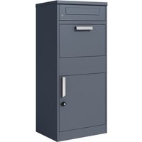 Briefkasten Paketkasten Standbriefkasten Paketbriefkasten Paketbox Postbox Grau von ESTEXO