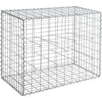 Estexo - Gabione Steingabionen Steinkorb 100x80x50 cm Gabionen Wand Mauer Drahtkorb Korb von ESTEXO
