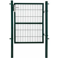 Estexo - Gartentür Gartentor Zauntür 160 cm Hoftür Gartenpforte Gartenzaun grün von ESTEXO