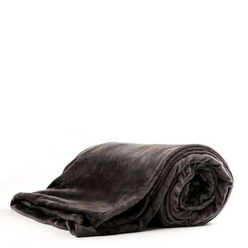 Kuscheldecke Größe XXL 220 x 240 cm Felloptik Tagesdecke Bettüberwurf von ESTEXO