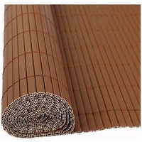 Estexo - Sichtschutzmatte Sichtschutzzaun Sichtschutz Windschutz pvc Zaun Balkon Garten Braun / 1,0 x 4 m von ESTEXO