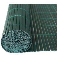 Estexo - Sichtschutzmatte Sichtschutzzaun Sichtschutz Windschutz pvc Zaun Balkon Garten Grün / 0,80 x 5 m von ESTEXO