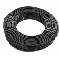 Estexo - Spanndraht Garten Draht Zaun Gartenzaun 3,8 mm verzinkt, anthrazit oder grün Anthrazit ral 7016 / 3,8 mm x 80 m von ESTEXO