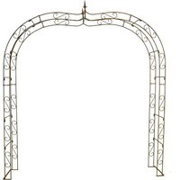 Torbogen Rosenbogen Edelrost 240 cm Rankhilfe Kletterhilfe Rosenspalier Rost Torbogen Rosenbogen Edelrost 240 cm Rankhilfe Kletterhilfe Rosenspalier Rost von ESTEXO