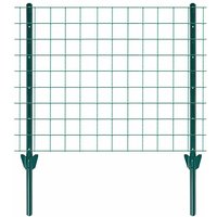 Zaunset Volierendraht Gartenzaun 1 x 10 m Drahtzaun 25 mm Zaun Komplett-Set Grün Zaunset Volierendraht Gartenzaun 1 x 10 m Drahtzaun 25 mm Zaun Komplett-Set Grün von ESTEXO