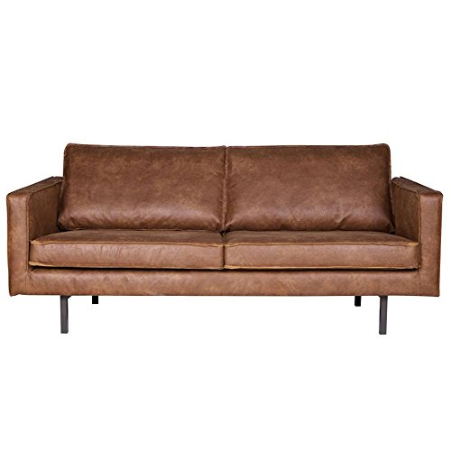 ESTO GmbH 2,5 Sitzer Sofa Rodeo Echtleder Leder Lounge Couch Garnitur Cognac von ESTO GmbH