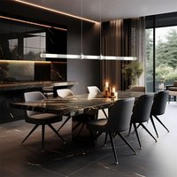 Esto - Hängeleuchte Glas Modern Pendelleuchte Küchenlampe Esszimmerlampe Chrom, teilsatiniert, 5x 3W 240Lm neutralweiß, LxBxH 100x3,5x120 cm Esto - Hängeleuchte Glas Modern Pendelleuchte Küchenlampe Esszimmerlampe Chrom, teilsatiniert, 5x 3W 240Lm neutralweiß, LxBxH 100x3,5x120 cm von ESTO