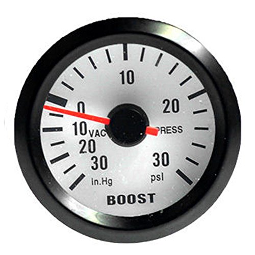 E Support™ 2" 52mm Auto KFZ Universal LED-Lichtleiste Anzeige Turbodruck Psi Vakuum Instrument Gauge von ESUPPORT