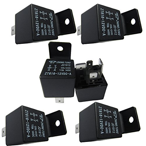 E Support 5 X 12V 100A 4-Polig SPST KFZ Relais Öffner Schließer Auto Wechselrelais Leistungsrelais E Support 5 X 12V 100A 4-Polig SPST KFZ Relais Öffner Schließer Auto Wechselrelais Leistungsrelais von ESUPPORT